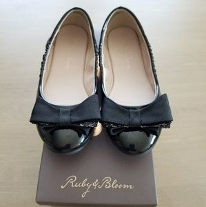 Ruby & Bloom - Blk Patent Toddler Shoes Size: 11.5